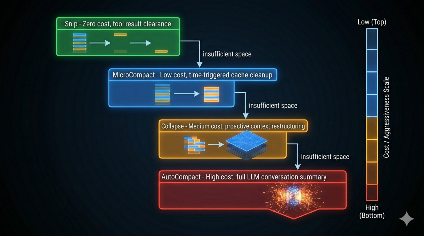 Four-Level Compression Cascade